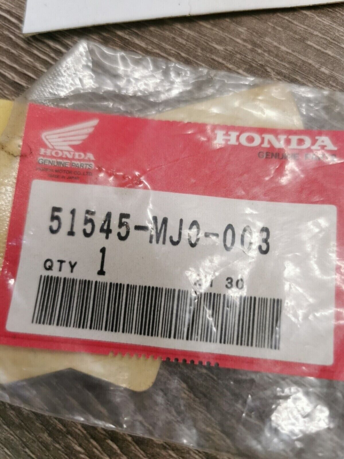 NOS HONDA RUBBER BUSHING 51545-MJ0-003 H50