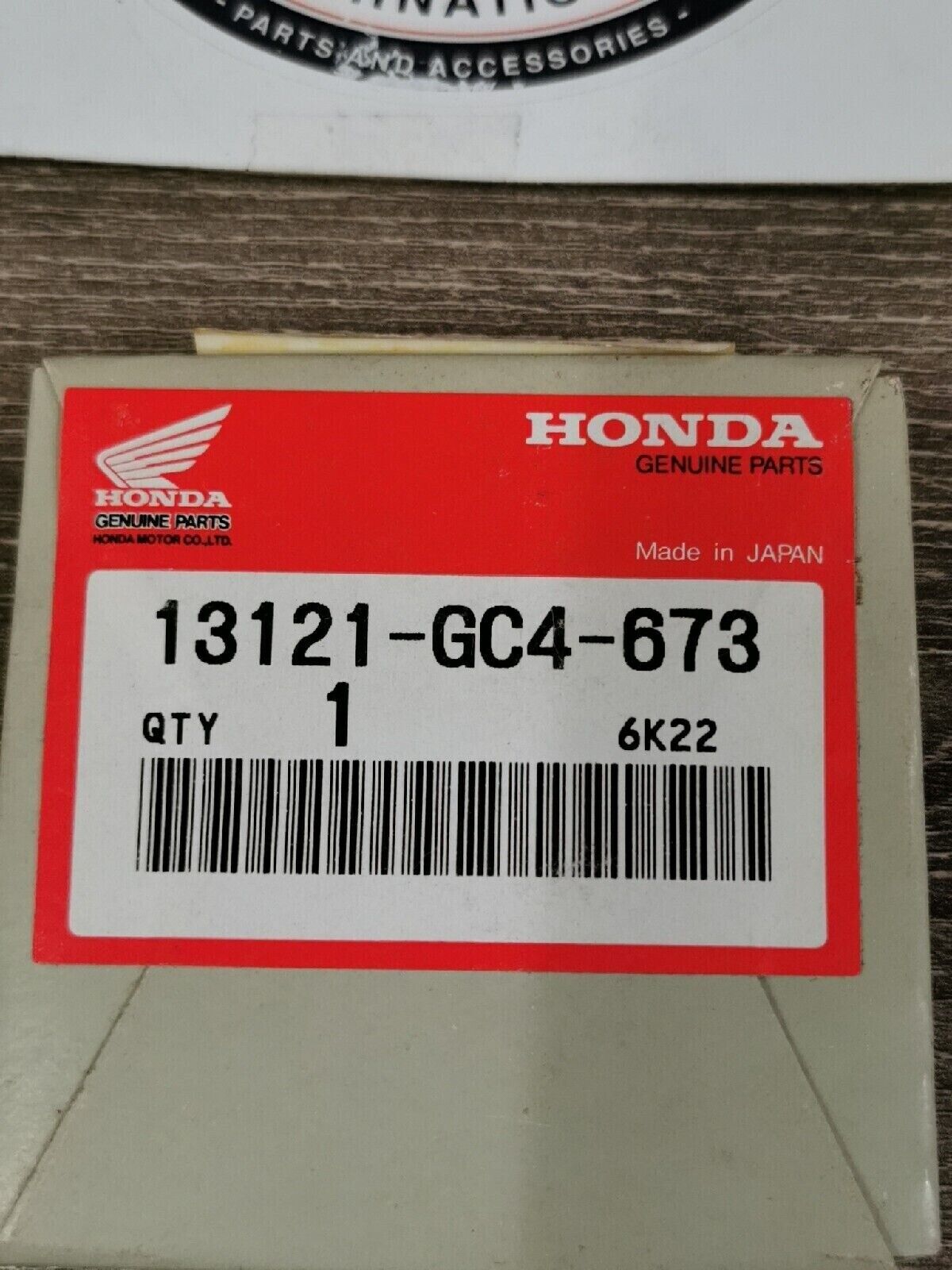 NOS HONDA CR80 1986 - 1993 RING SET PISTON 13121-GC4-673 H47