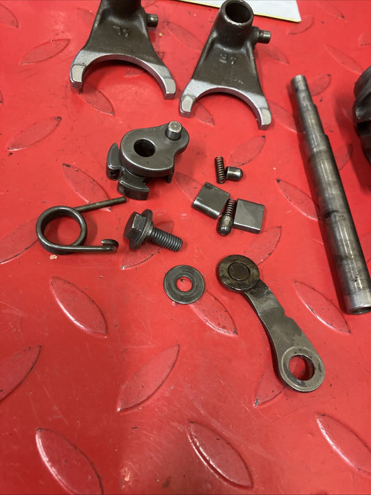 Honda CR250R 1991 Transmission gearshift gear shift drum cam forks