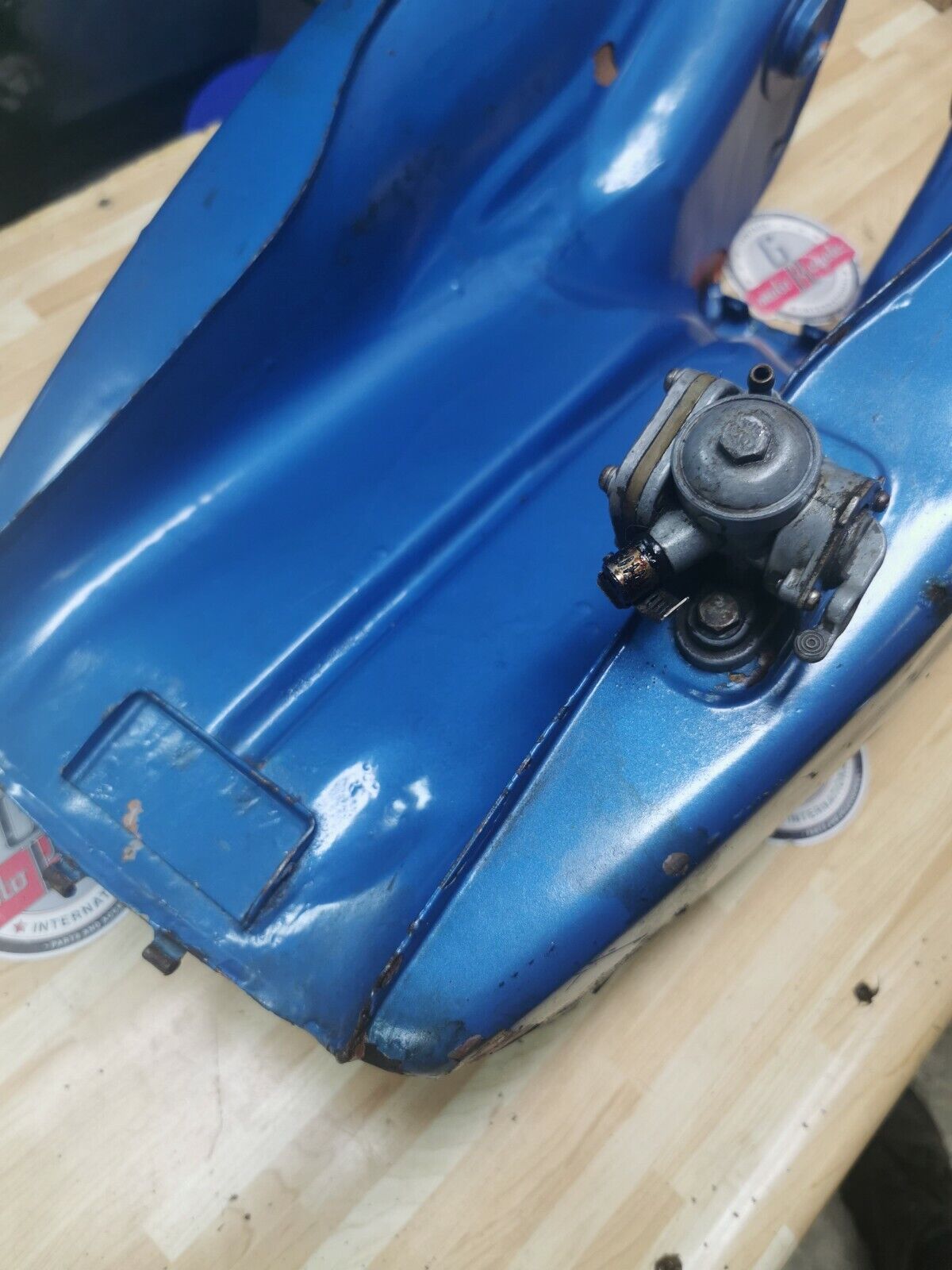Suzuki GT750 1975 fuel tank lemans water buffalo gas petrol reservoir 73 - 77