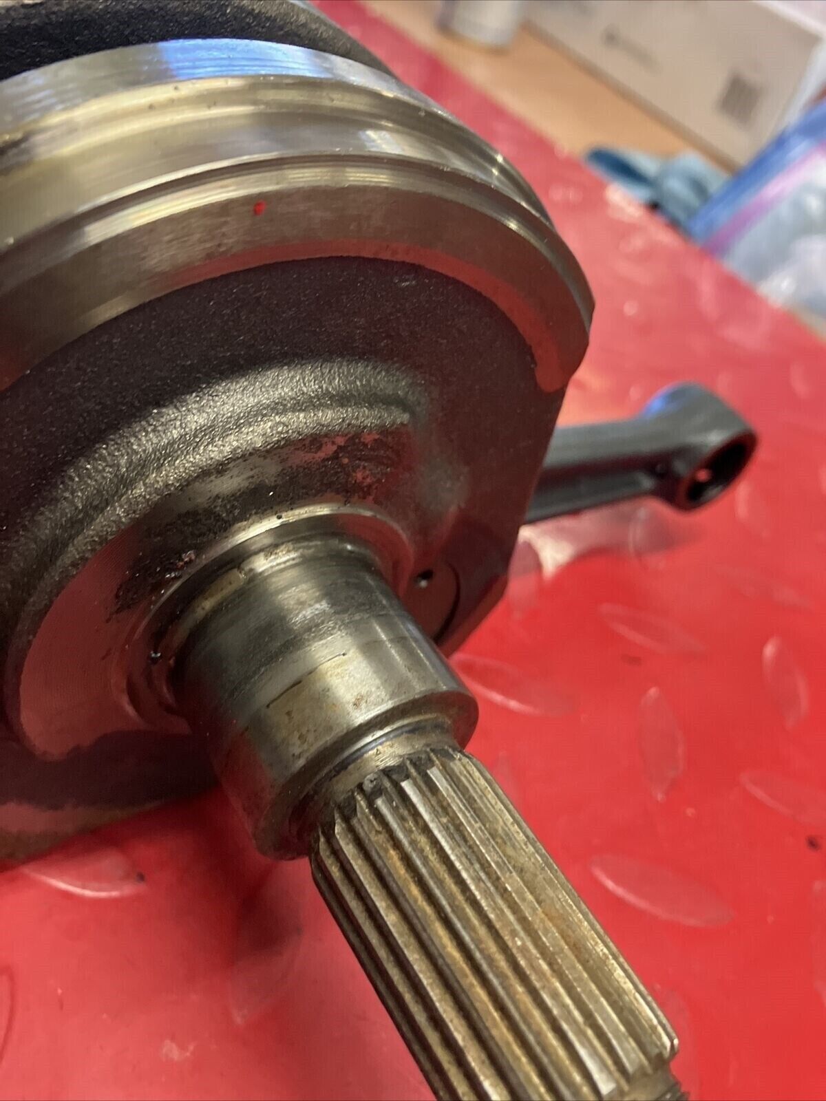 Honda XL350R 1986 crankshaft crank shaft