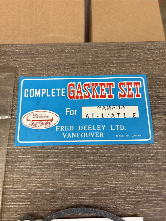 NOS FRED DEELEY AT1 AT1E GASKET KIT INCOMPLETE J63