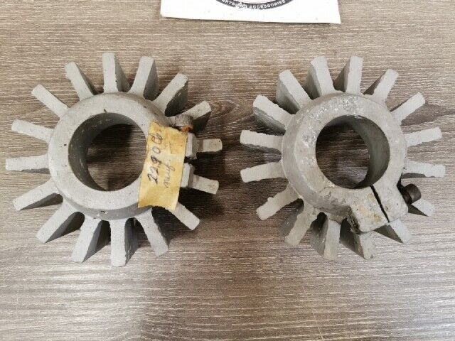 NOS TRIUMPH BSA TWIN EXHAUST CLAMP SET 1.5" 1 1/2" KIT QTY2  A5
