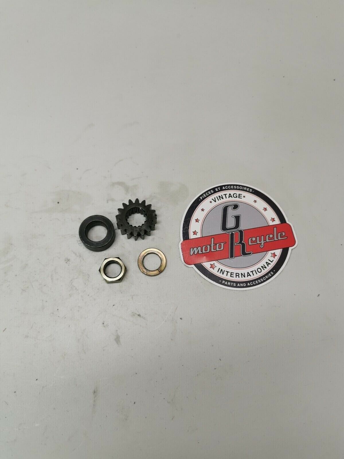 Honda XR80R 1993 primary drive gear nut washer