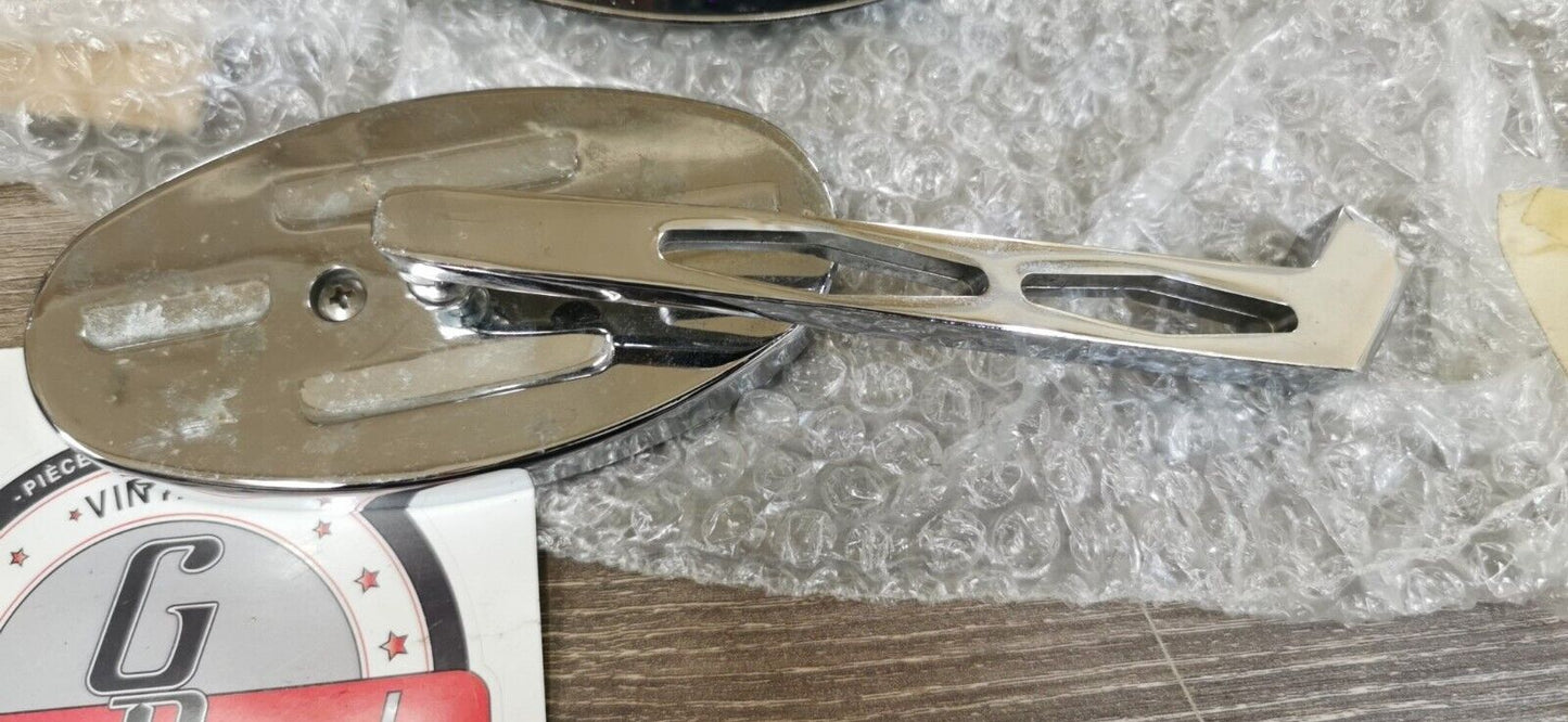 NOS EMIGO REAR VIEW MIRROR OVAL KIT 20-26307 J22