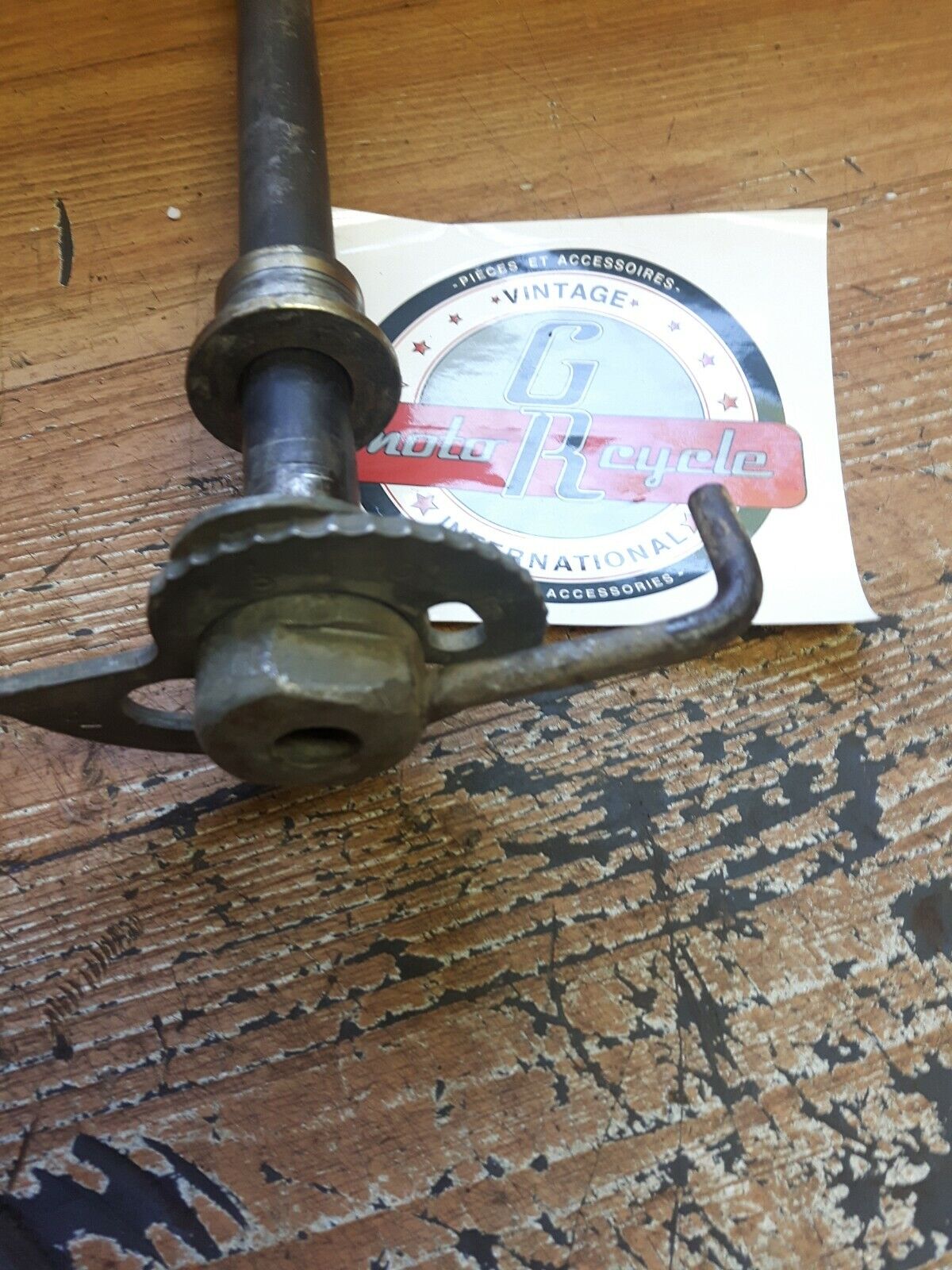 Honda XR350R 1983 rear wheel axle bolt nut XR500R 1983 1984 42301-KF0-000 .