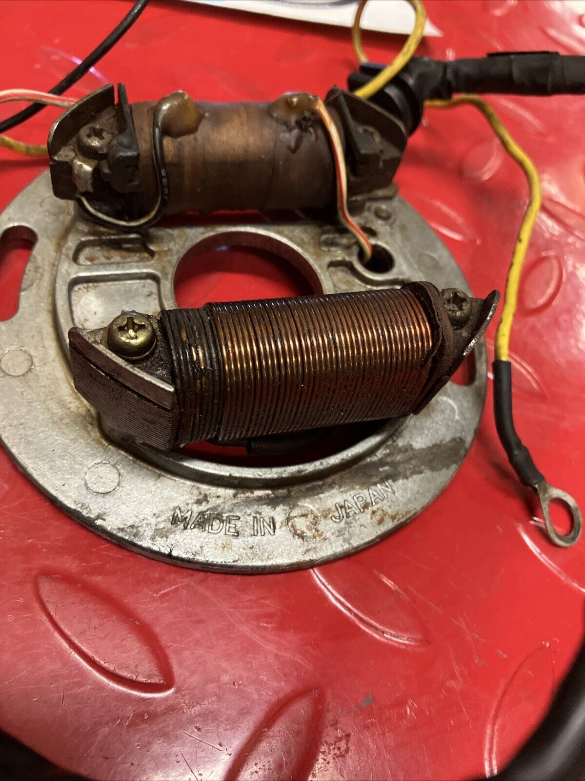 Kawasaki KDX200 1986 Stator generator magneto 1987 1988 BENCH TESTED GOOD