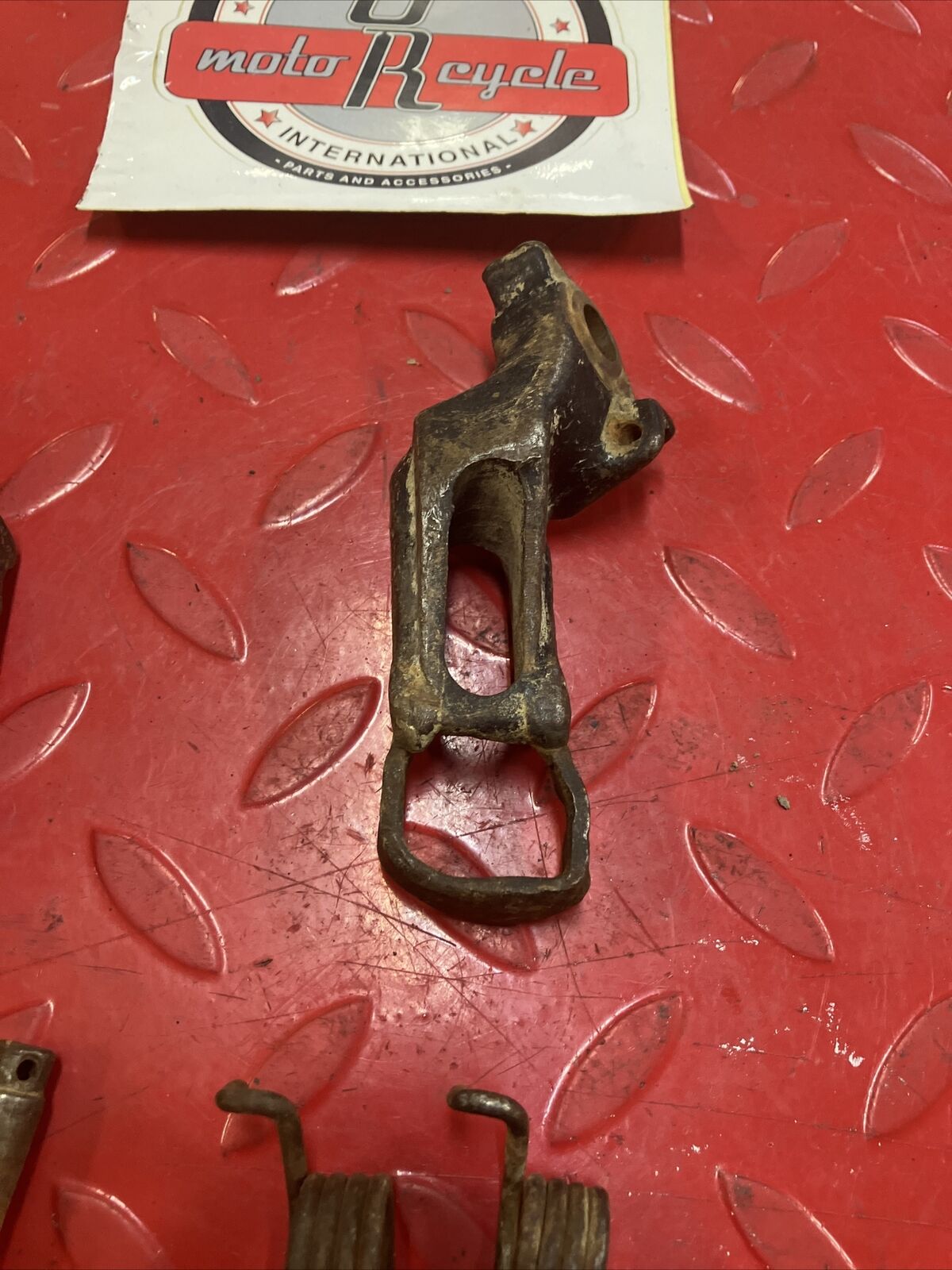 Honda CR250R 1986 Left right footpeg foot peg rest CR500R 50616-KS7-000 2