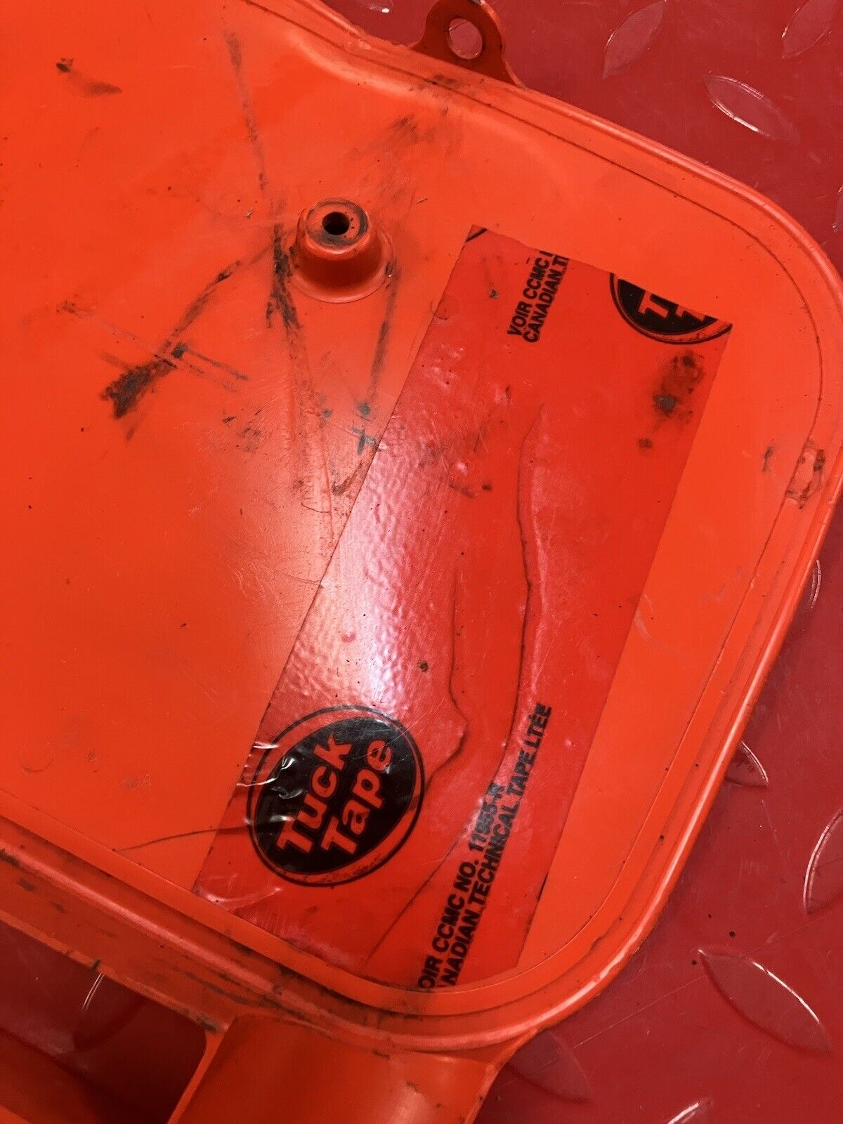 Honda CR80R 1984 rear fender left right front number plate side cover shroud