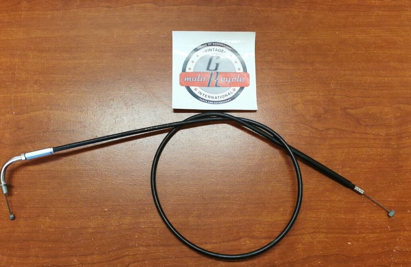 NOS Yamaha 1975 XS650 1974 TX650 THROTTLE CABLE 2 447-26312-00-00 Y91
