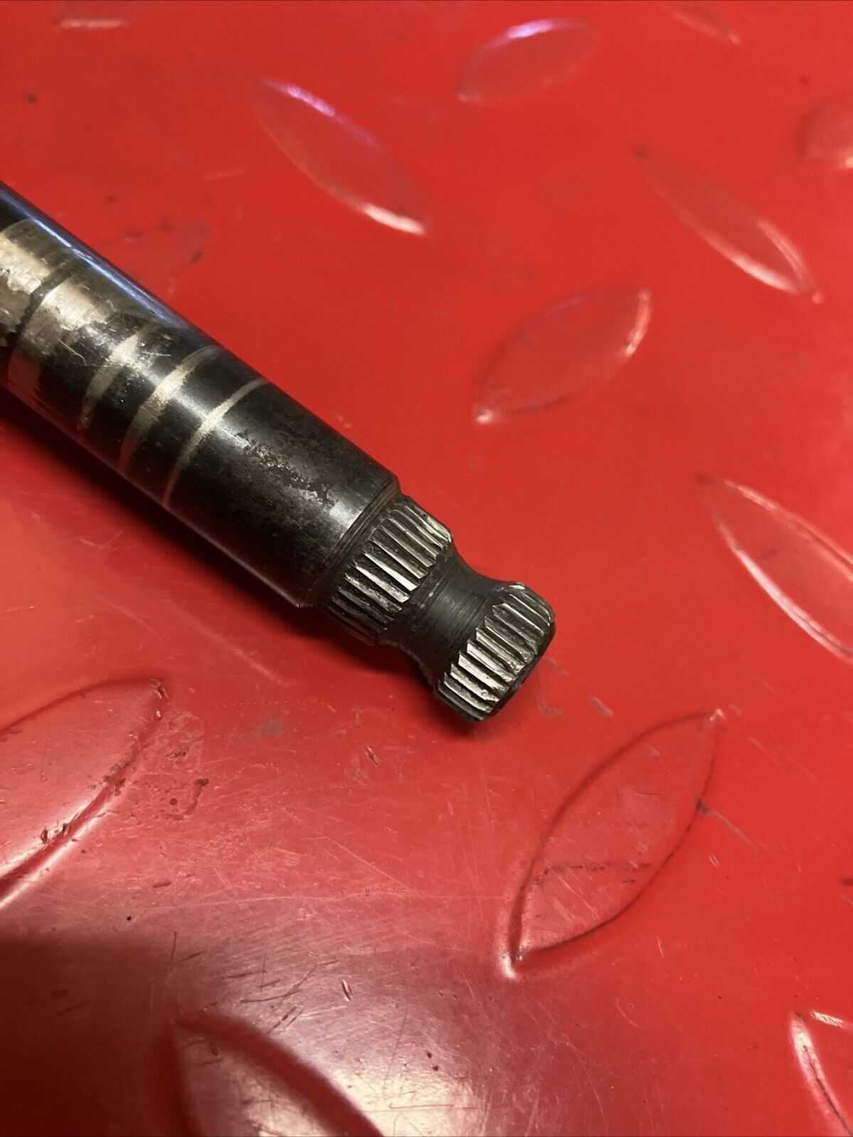 Kawasaki KDX200 1986 Transmission gearshift gear shift shaft spindle 1987