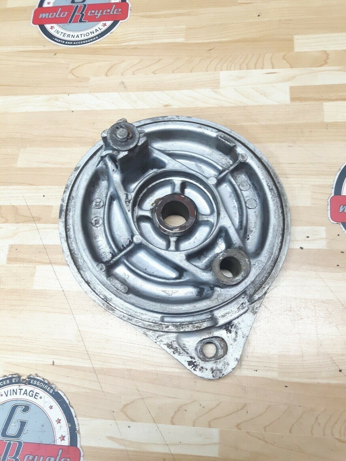 Honda XL250 1974 rear brake panel hub drum plate