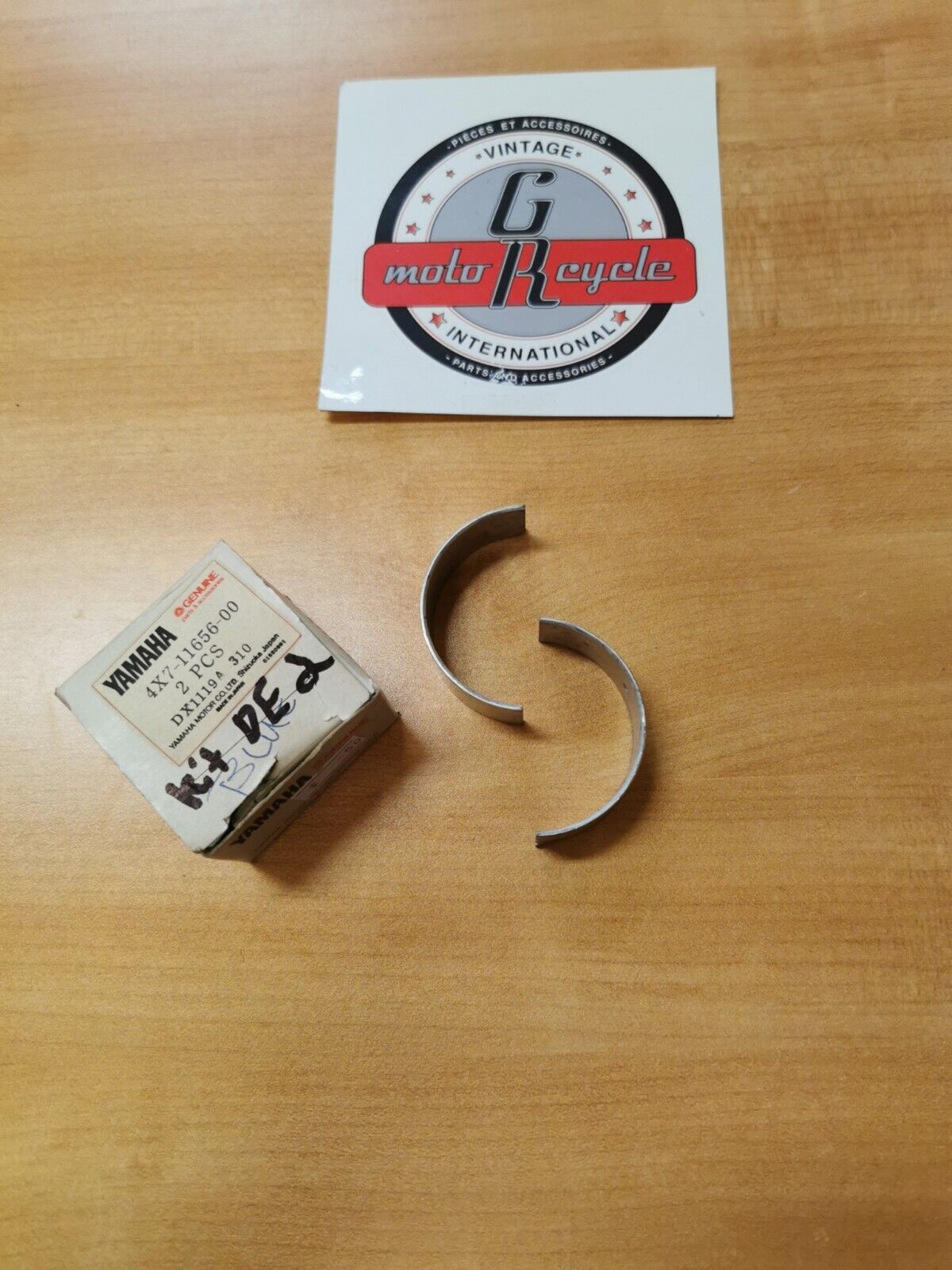 NEW NOS YAMAHA XVS1100 XV750 1982 - 2009 PLANE BEARING 4X7-11656-00-00 QTY2 Y43
