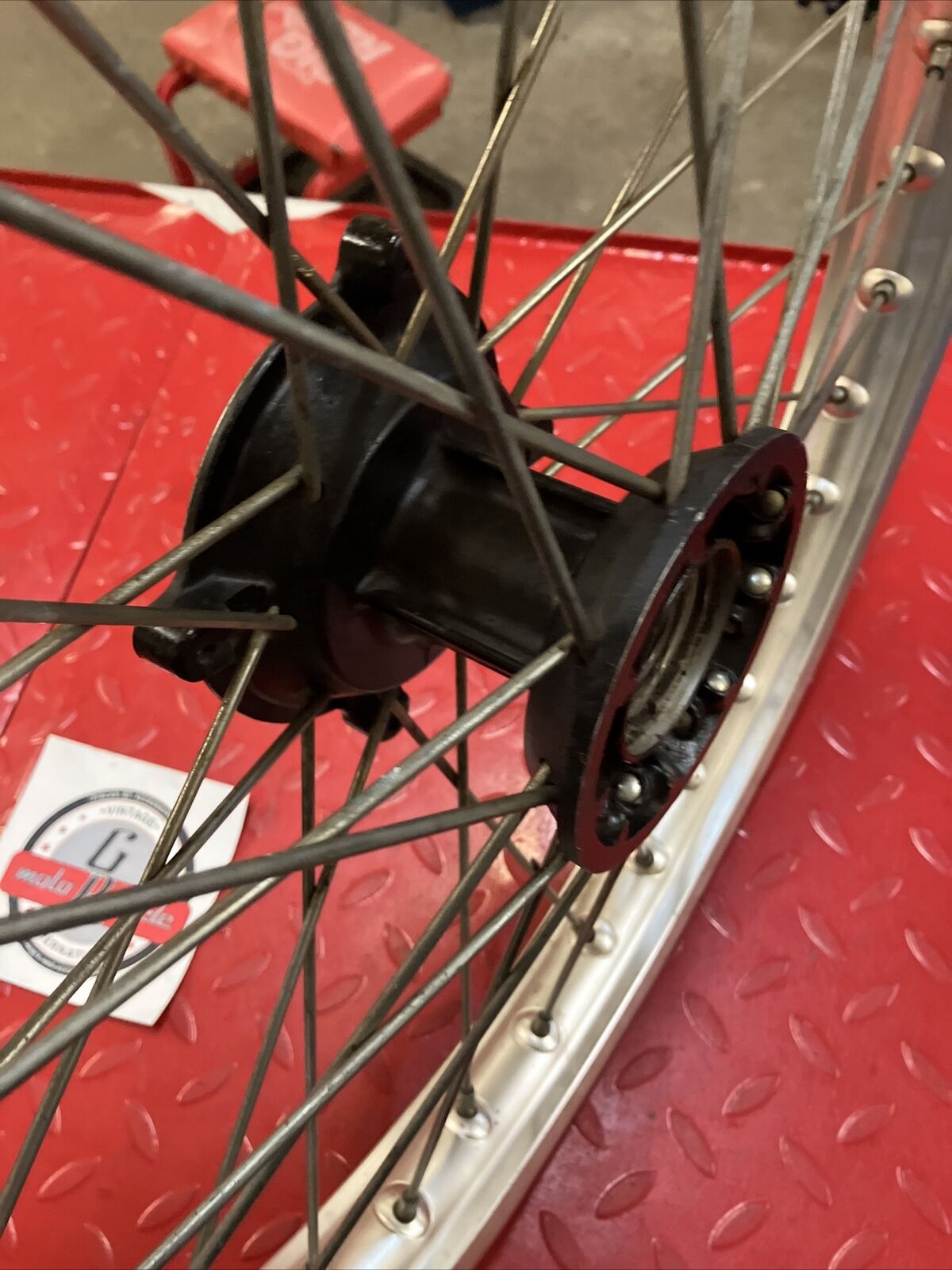 Honda CR250R 1988 front wheel hub rim CR125R CR500R 446A5-KS6-830 2