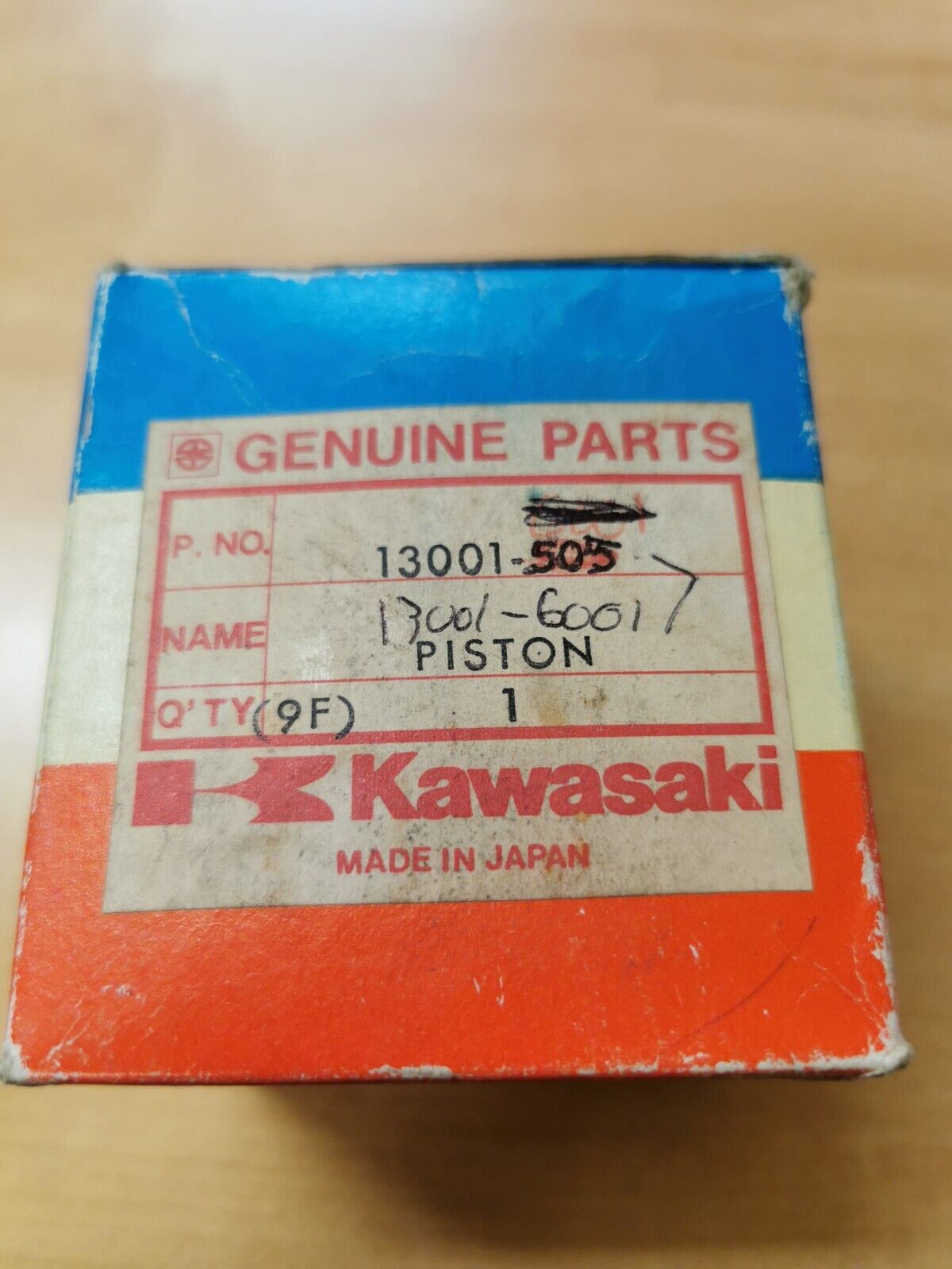 NOS KAWASAKI JS440 PISTON ENGINE STD 13001-505 superseded by 13001-6001 K6