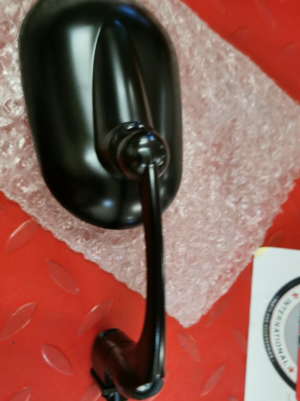 NOS CIPA BAR END ATV UNIVERSAL MIRROR BLACK  M32 11132  J6