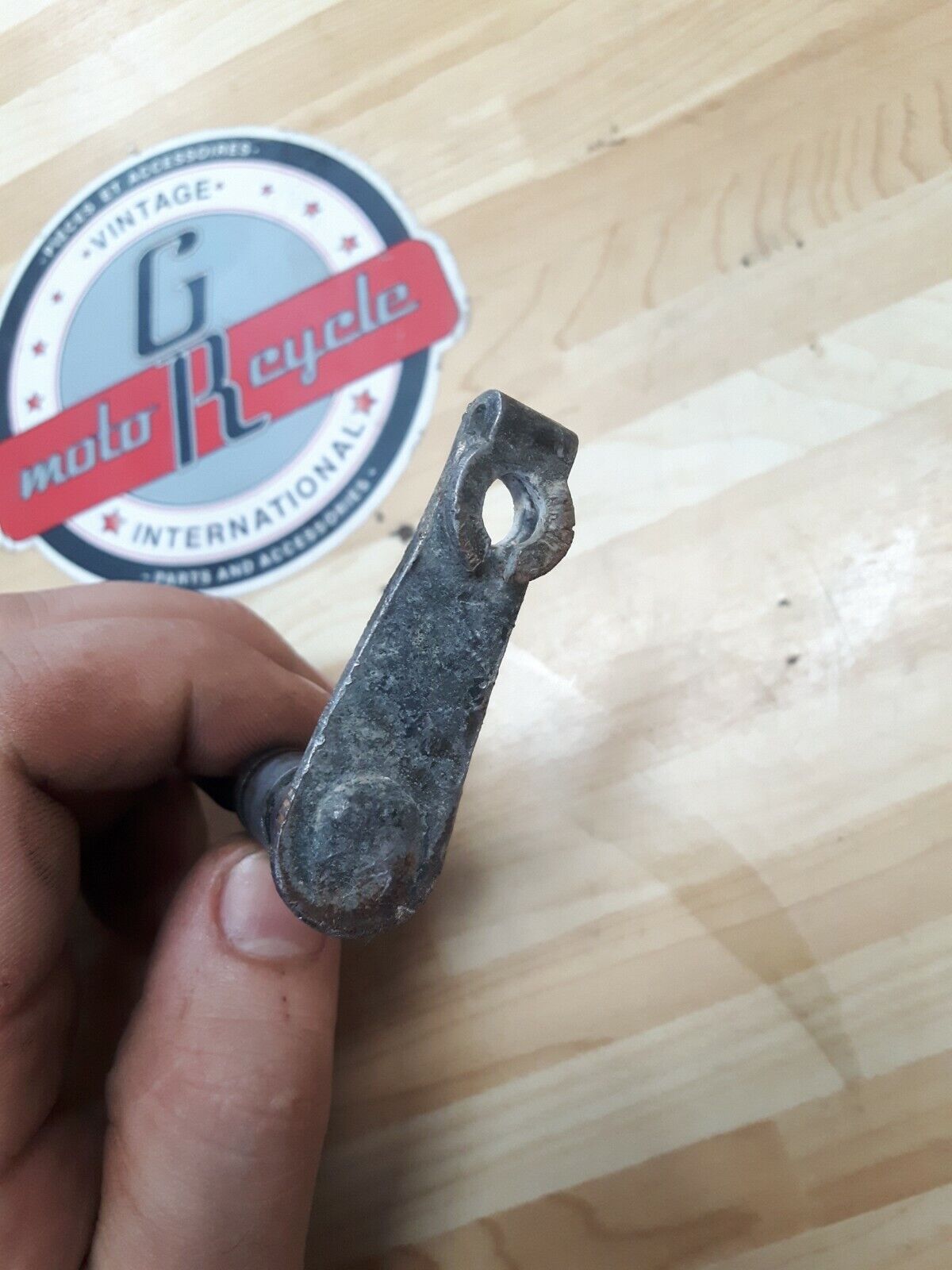 Kawasaki KX125 1986 clutch lever arm actuator release 1985 1987