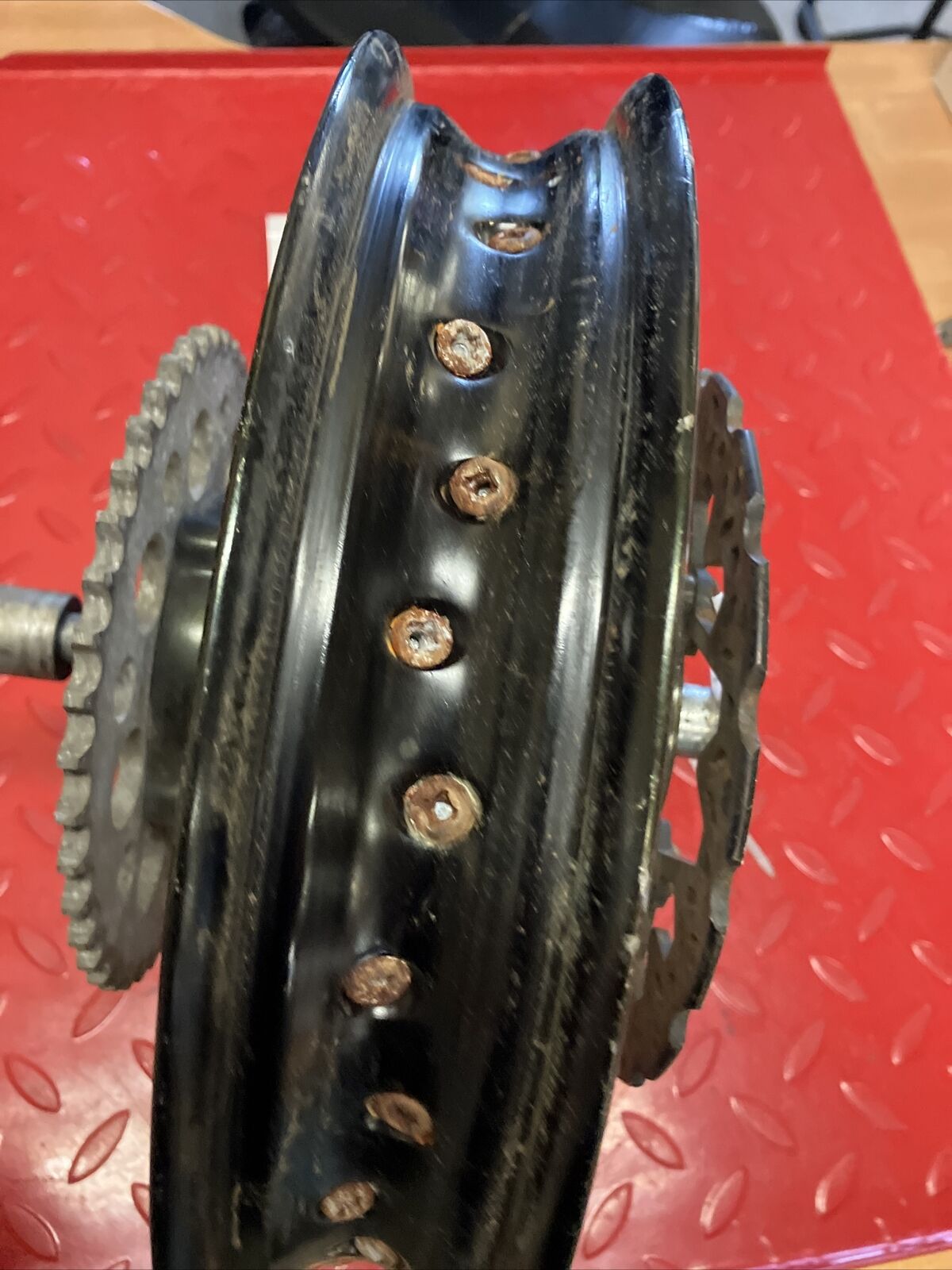 YCF Racing rear wheel 1.85 x 12