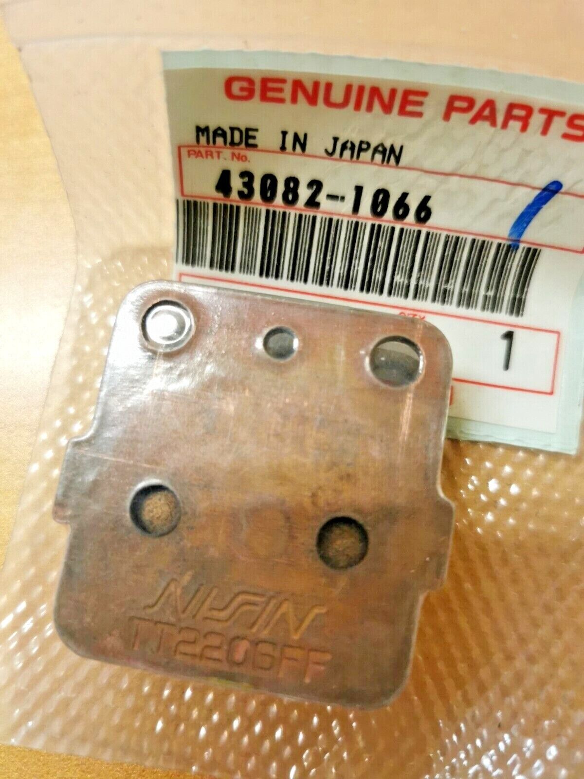 NOS KAWASAKI KFX450 KSF250 KEF300 1987 - 2014 BRAKE PAD 43082-1066 K7