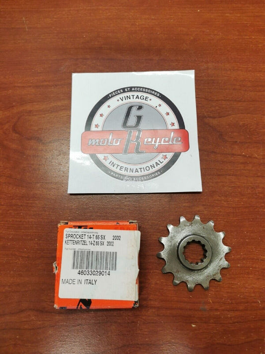 NOS KTM 2002 65SX SPROCKET 14-T 46033029014 KT3