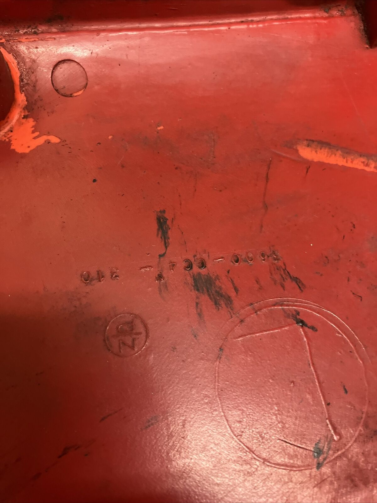 Honda CR80R 1986 left side cover panel 1985 1987