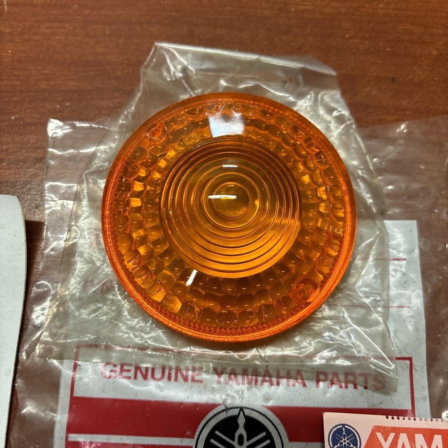 NOS Yamaha DT100 DT125 DT175 DT250 FLASHER LENS 341-83312-70-00 Y173