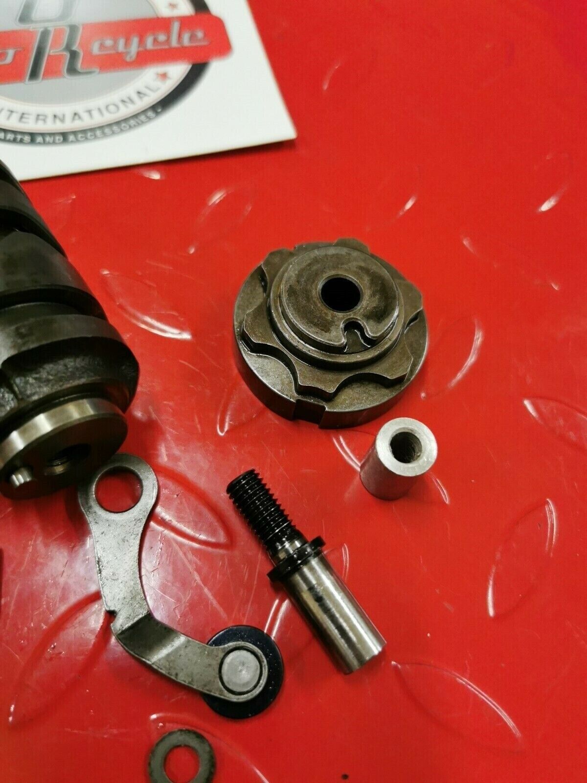Suzuki RM250 1990 gear shift gearshift mechanism cam drum RMX250 25310-28C20 .