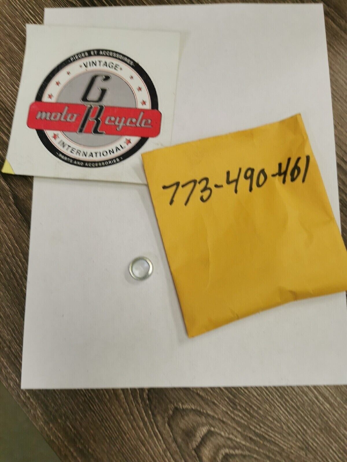 NOS PUCH BOMBARDIER MAXI WASHER SPACER COLLER BUSHING 773-490-461 P3