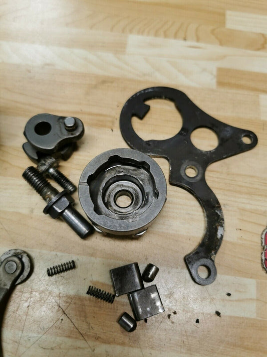 Honda CR125R 1986 gearshift gearshift transmission drum cam arm lever plate