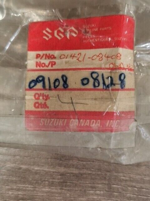 NOS SUZUKI RM250 1982 1983 RM100 VS800GL VS700GLP VX800P STUD 09108-08128 S46