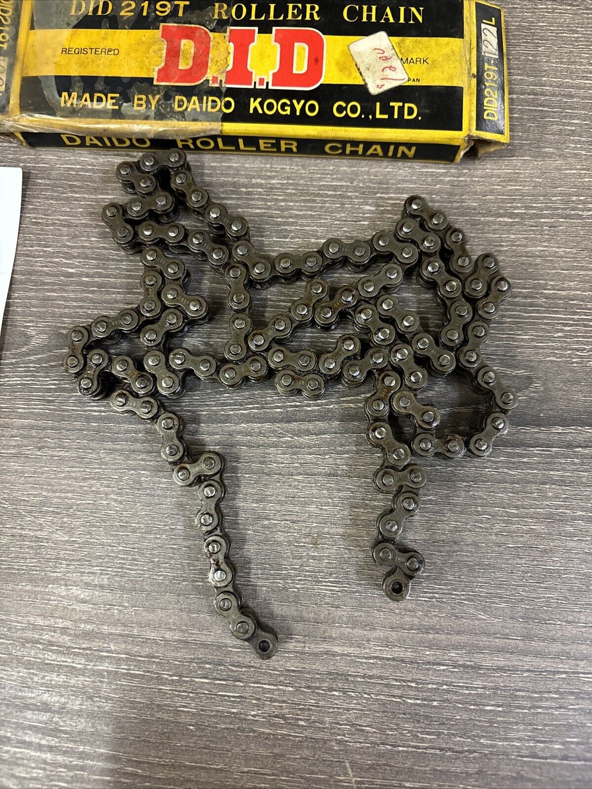 NOS D.I.D ROLLER CHAIN MISSING LINK DID219T-122L J62