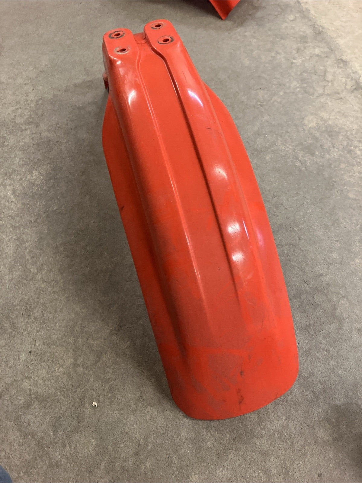 Honda CR250R 1991 1990 OEM Fender side cover number plate shroud KIT CR125R 1992