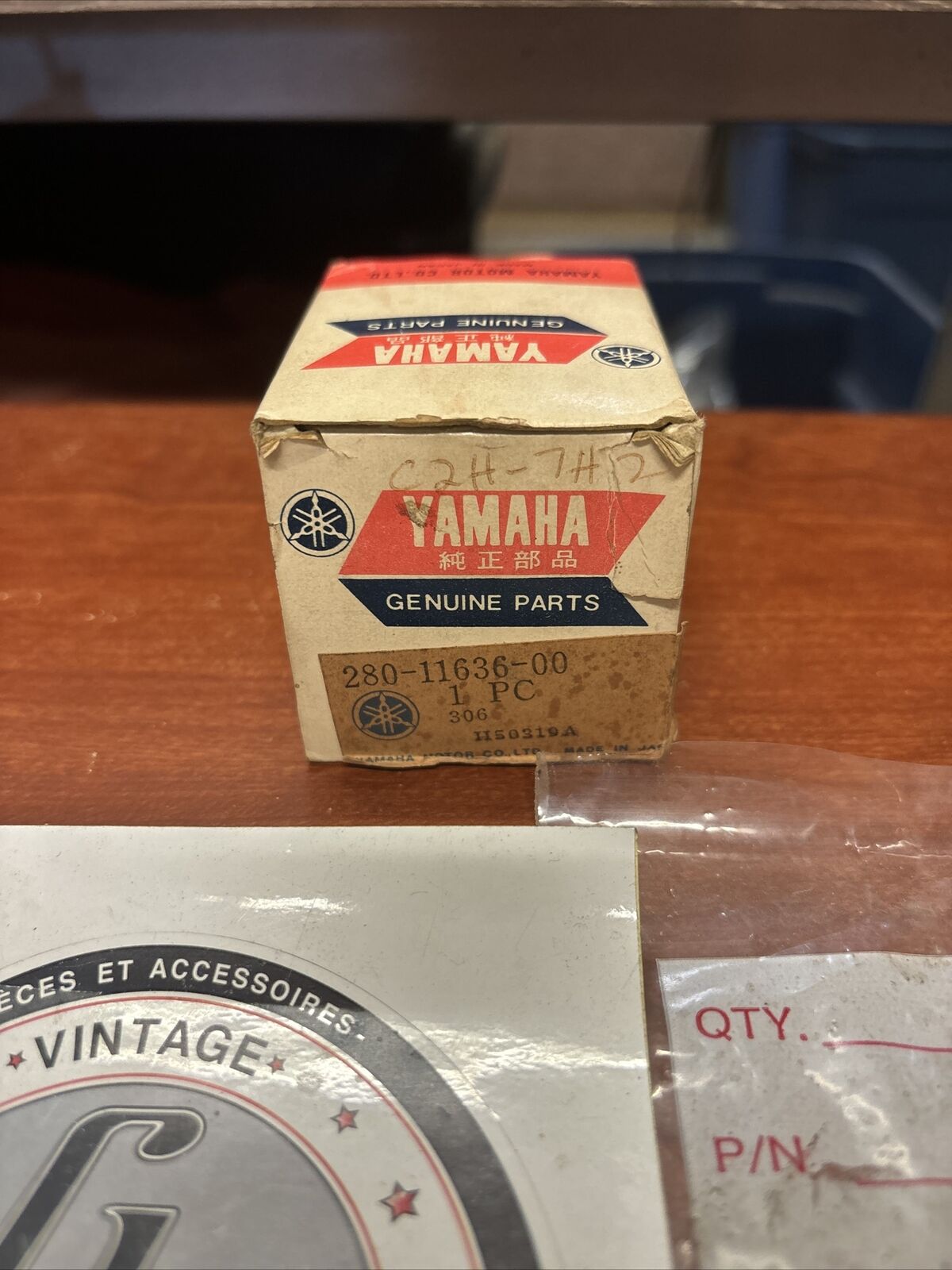 NOS Yamaha 1972 DS7 PISTON O/S 0.50 280-11636-00-00 Y176