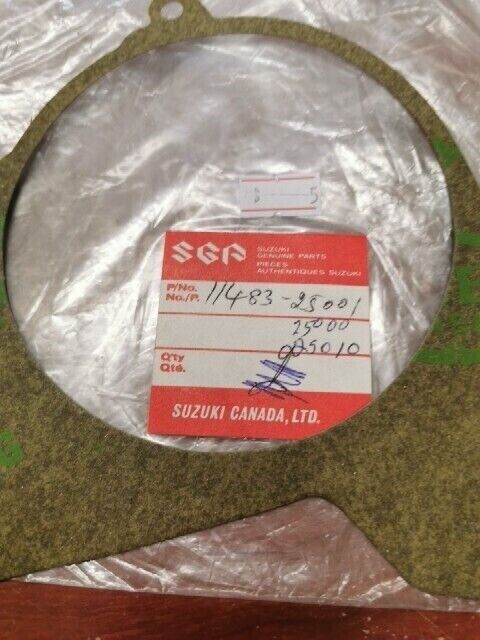 NOS Suzuki TS100 TC100 MAGNETO COVER GASKET 11483-25001 SUB. 11483-25010 S32