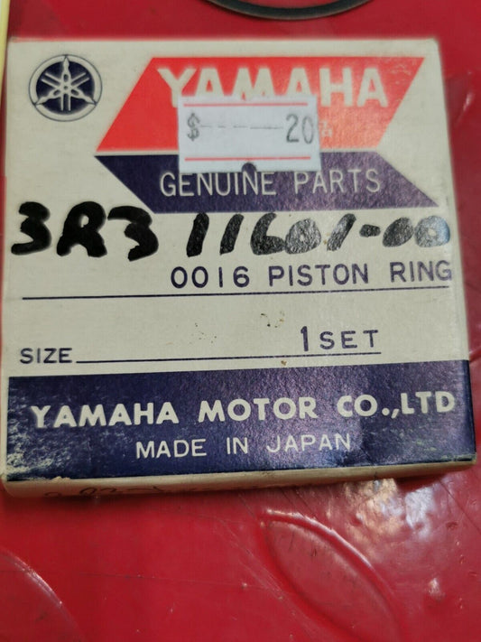 NOS YAMAHA YZ125 1978 - 1980 PISTON RING SET STD 3R3-11601-00-00 Y32
