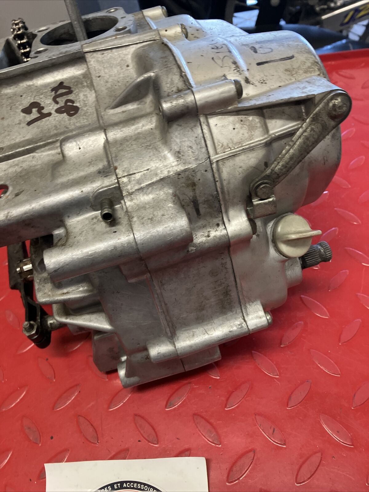 Honda XL80S 1984 engine motor bottom end crankcase crankshaft transmission XR80