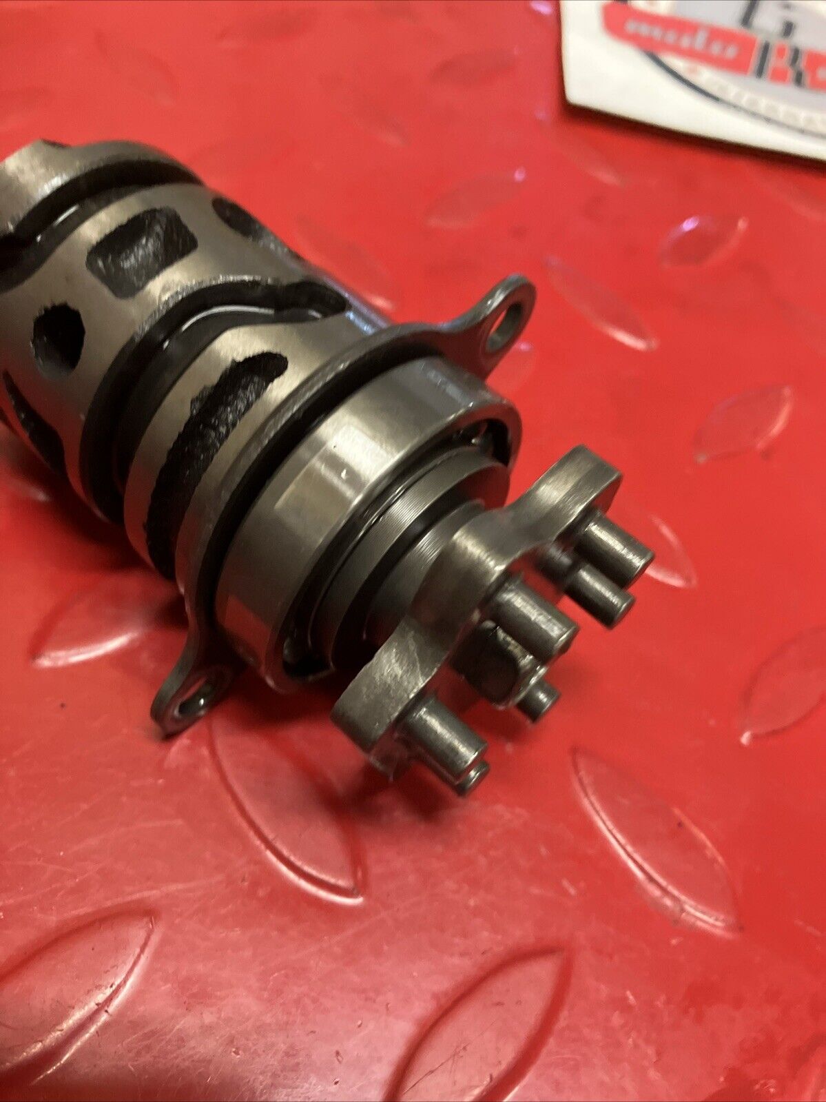 Kawasaki KX125 1987 Transmission gearshift gear shift drum change 1985 1986
