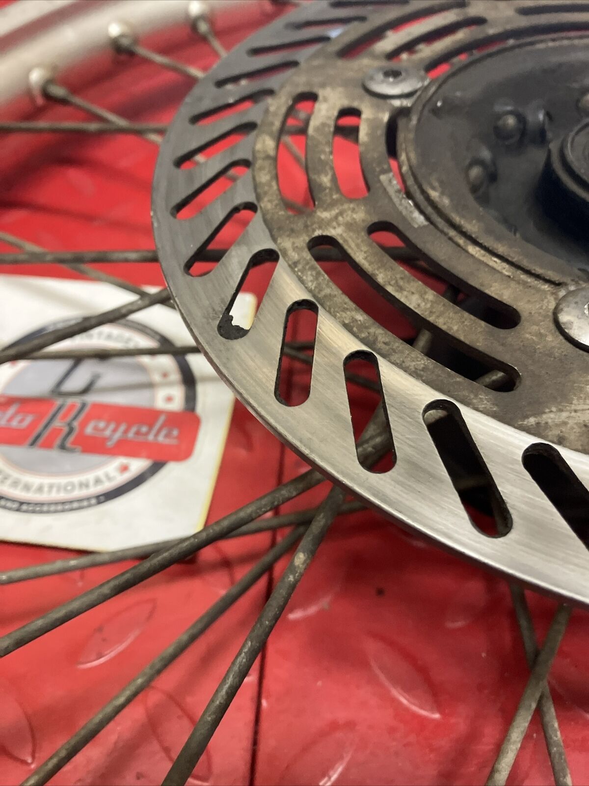 Honda CR250R 1989 Front wheel rim hub CR125R CR500R