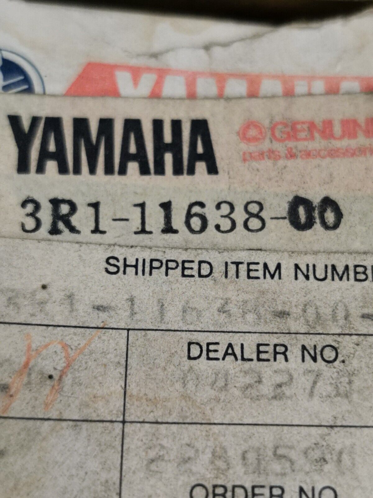 NOS YAMAHA YZ80 Piston 4th OS 3R1-11638-00-00 Y33