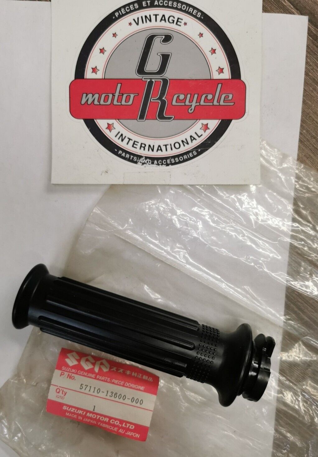 NEW NOS SUZUKI JR80 DS80 1996 - 2004 THROTTLE GRIP 57110-13600 S24