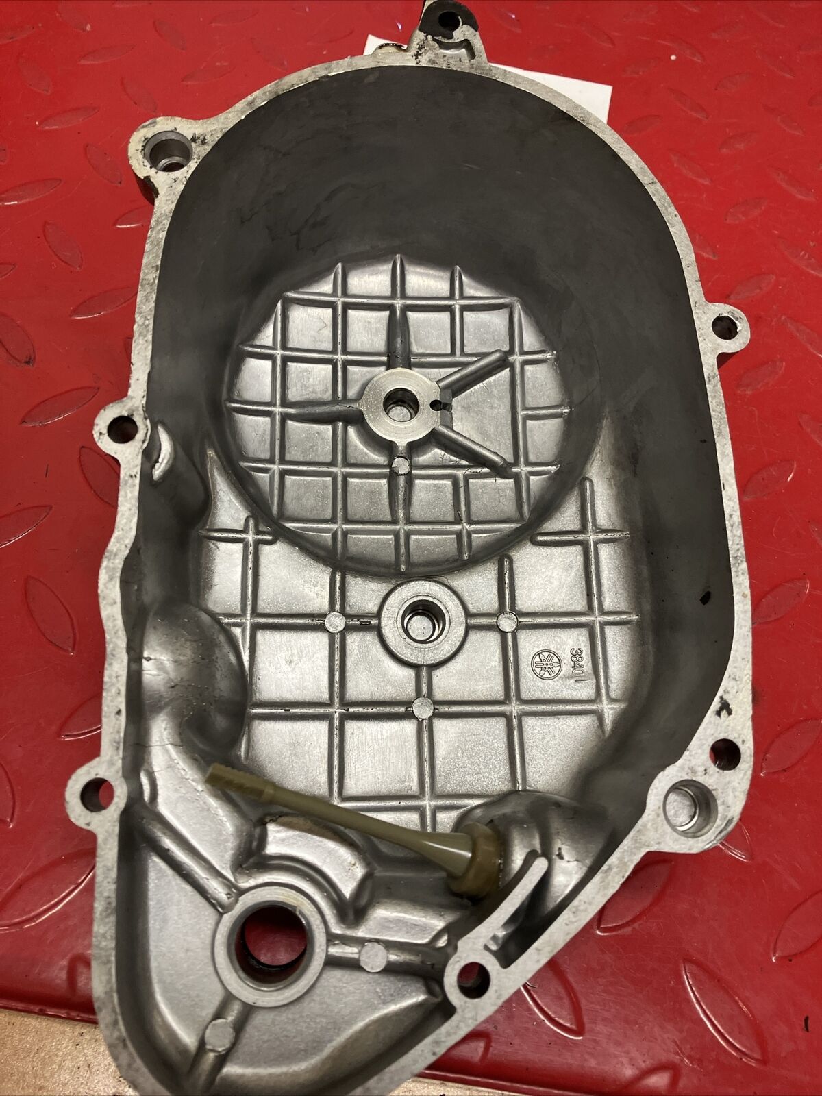 Yamaha LB50 1975 1F1 Chappy 50 Right crankcase clutch cover LB80