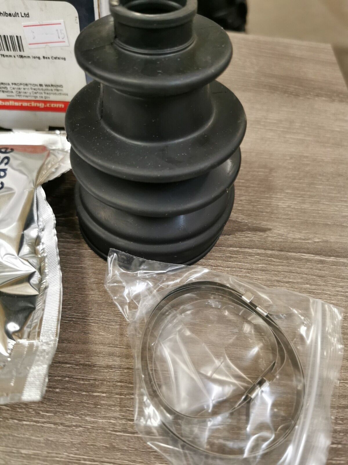 NOS ALL BALLS Front Inner Can-Am Maverick Polaris Ranger CV BOOT KIT 19-5003 J52