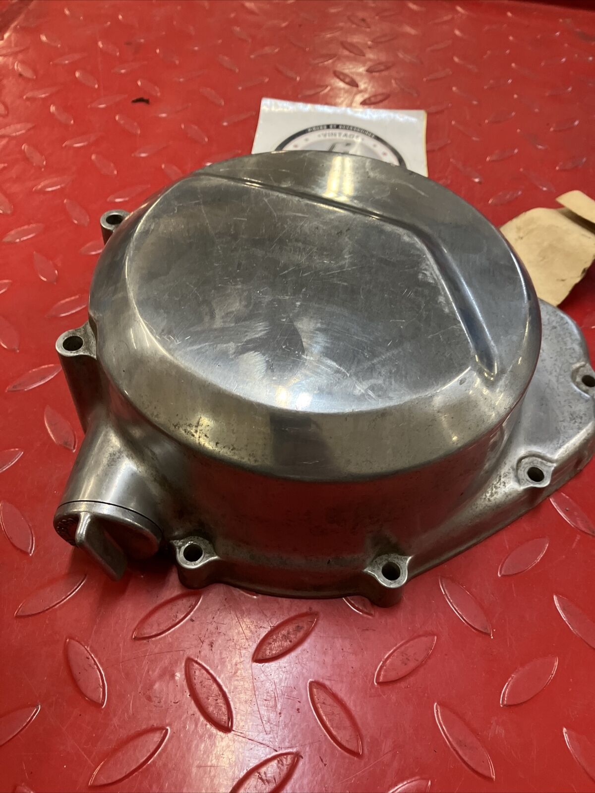 Kawasaki KZ650 KZ750 right crankcase clutch cover U1