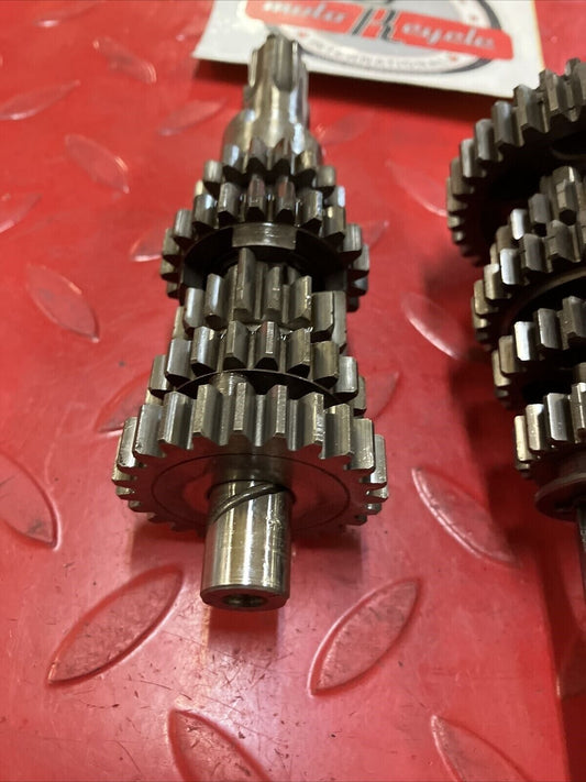 Kawasaki G4TR 1972 transmission mainshaft countershaft main counter shaft gear