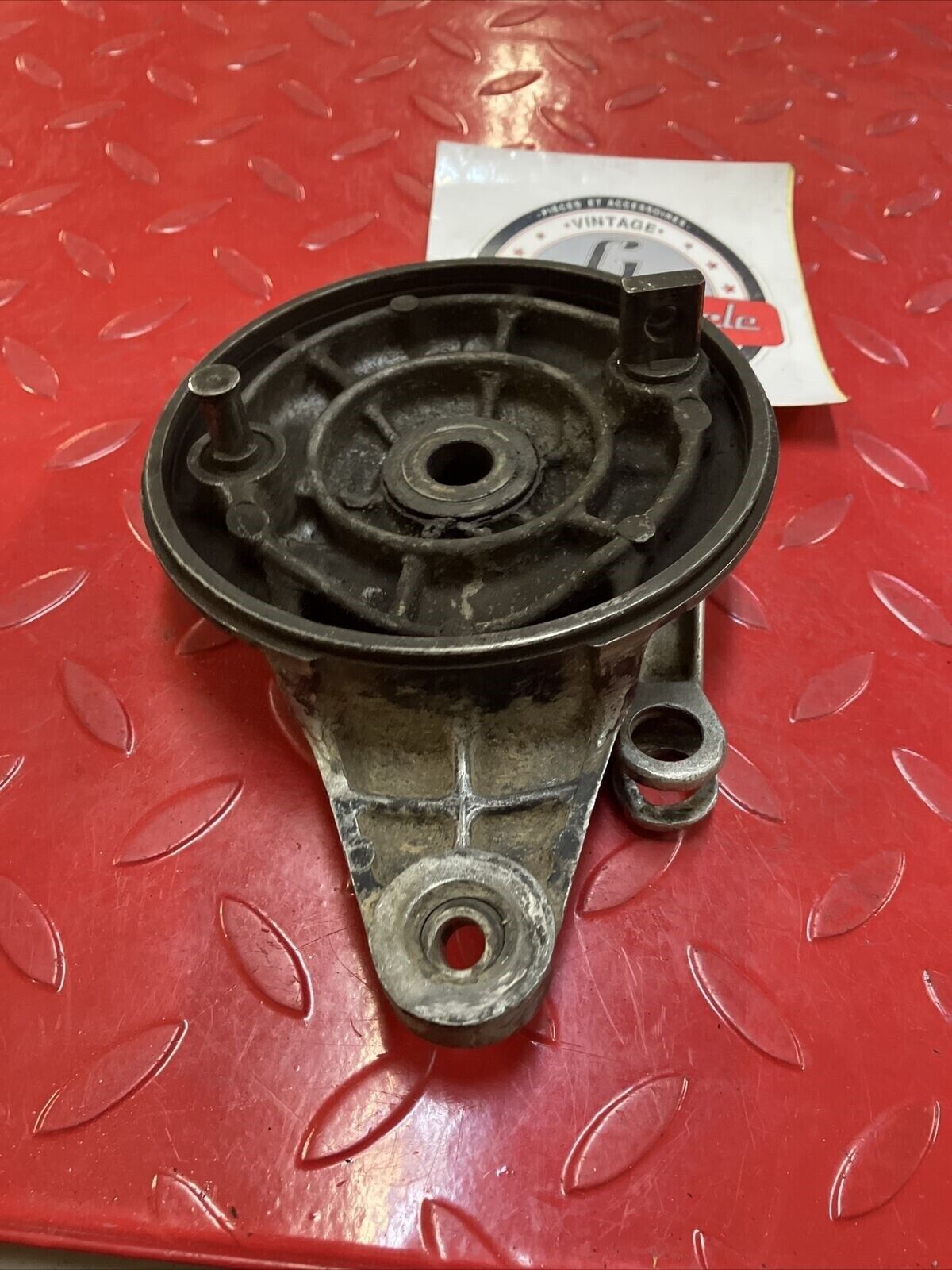 Suzuki RM125 1982 rear brake panel drum hub lever arm 1981