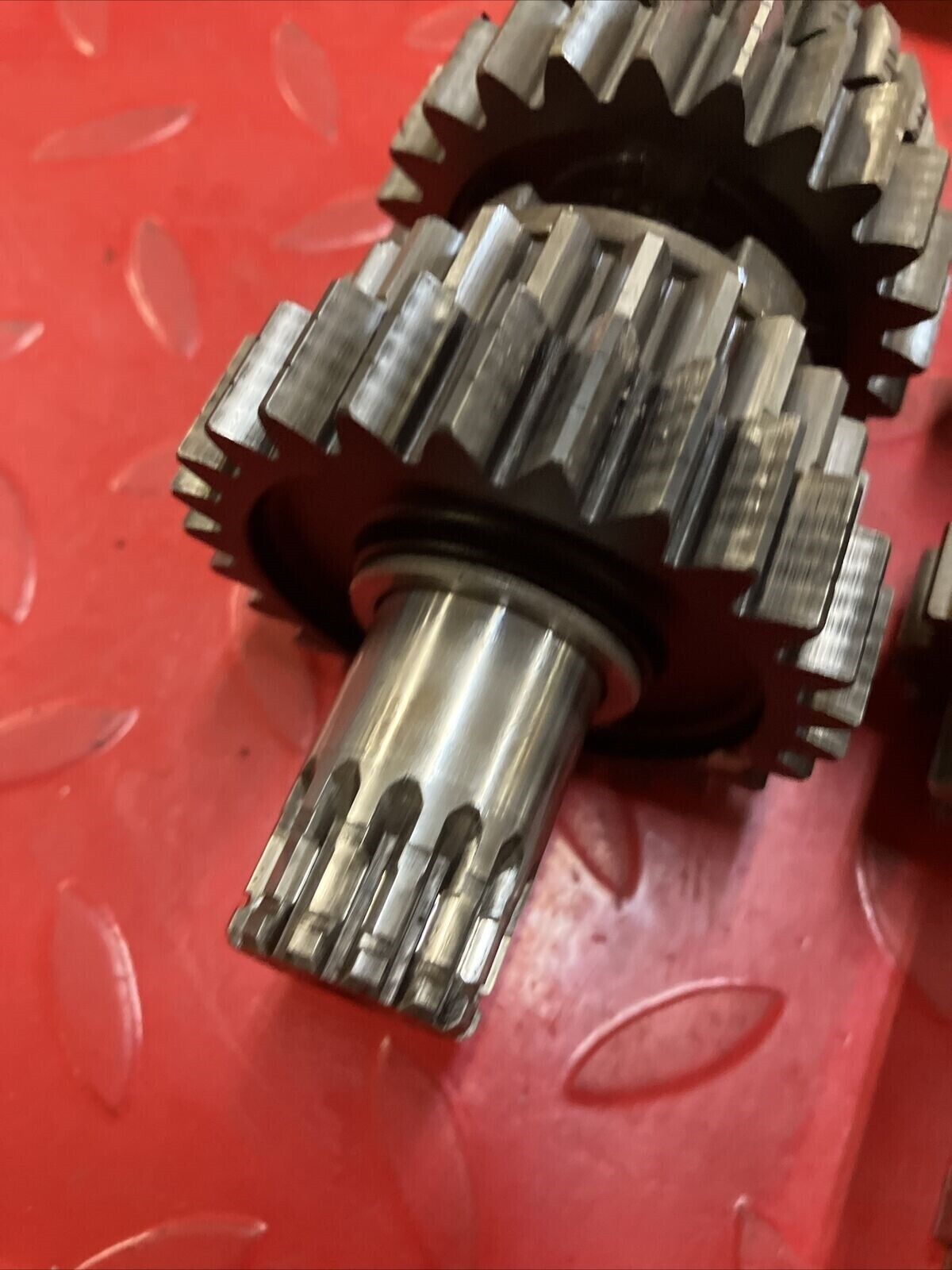 Kawasaki KX250 1999 transmission mainshaft countershaft gear 13127-1267