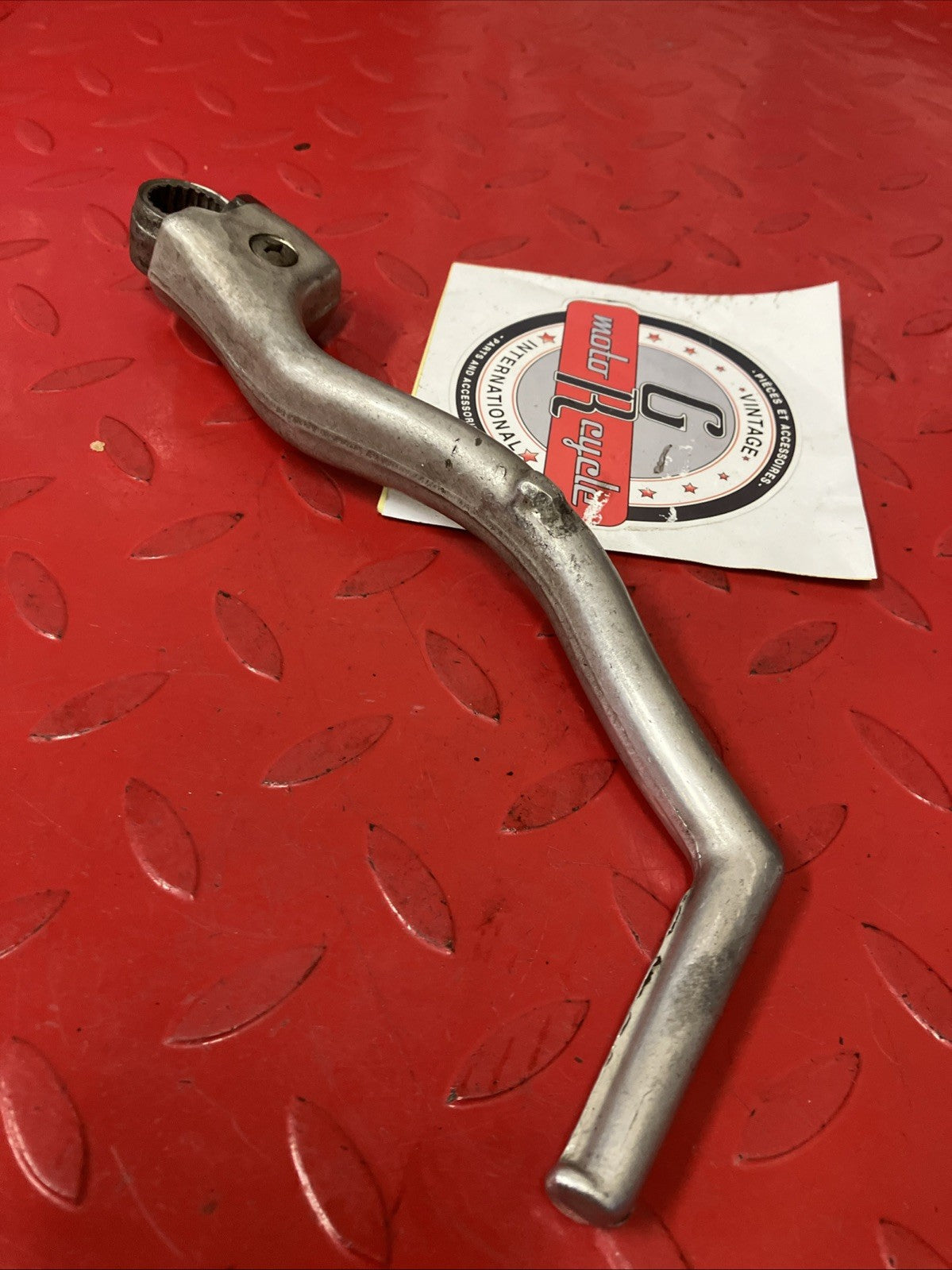 Honda CR250R 1991 Kickstarter kick starter lever pedal arm 1988 1989 1990