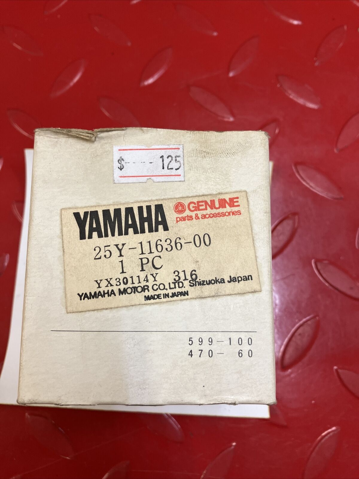 NOS Yamaha IT250 1983 PISTON 20/S .50 25y-11636-00-00 38W-11630-21-00 Y17