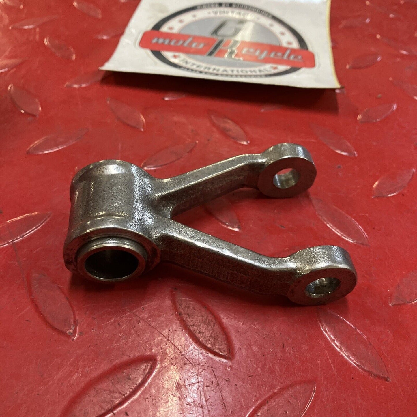 Honda CR80R 1983 swingarm rear shock linkage connecting rod CR60R