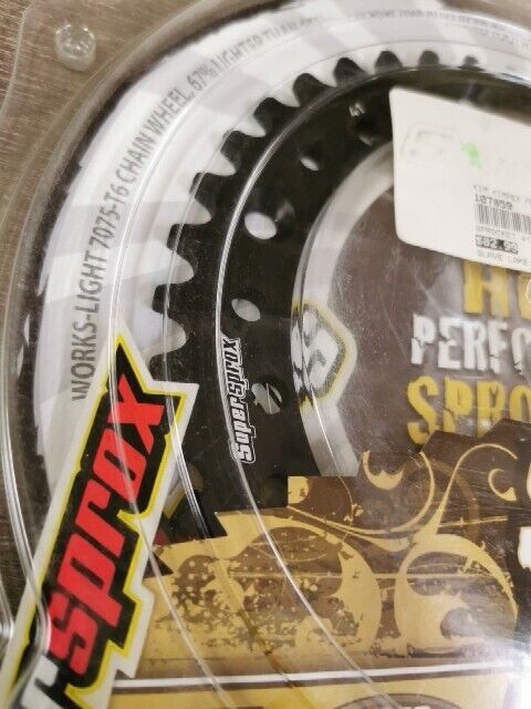 NOS SUPERSPROX YZ125 YZ250 YZ400 TTR250 Drive Sprocket 41T RAL-853-41-BLK J59